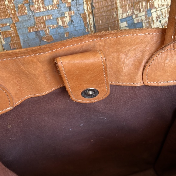 Force Ten tooled leather tote bag - Picture 5 of 7